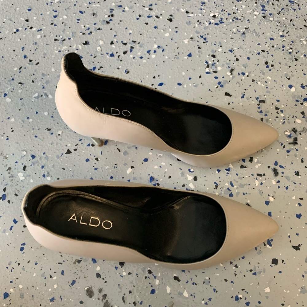 Aldo nude heels 9